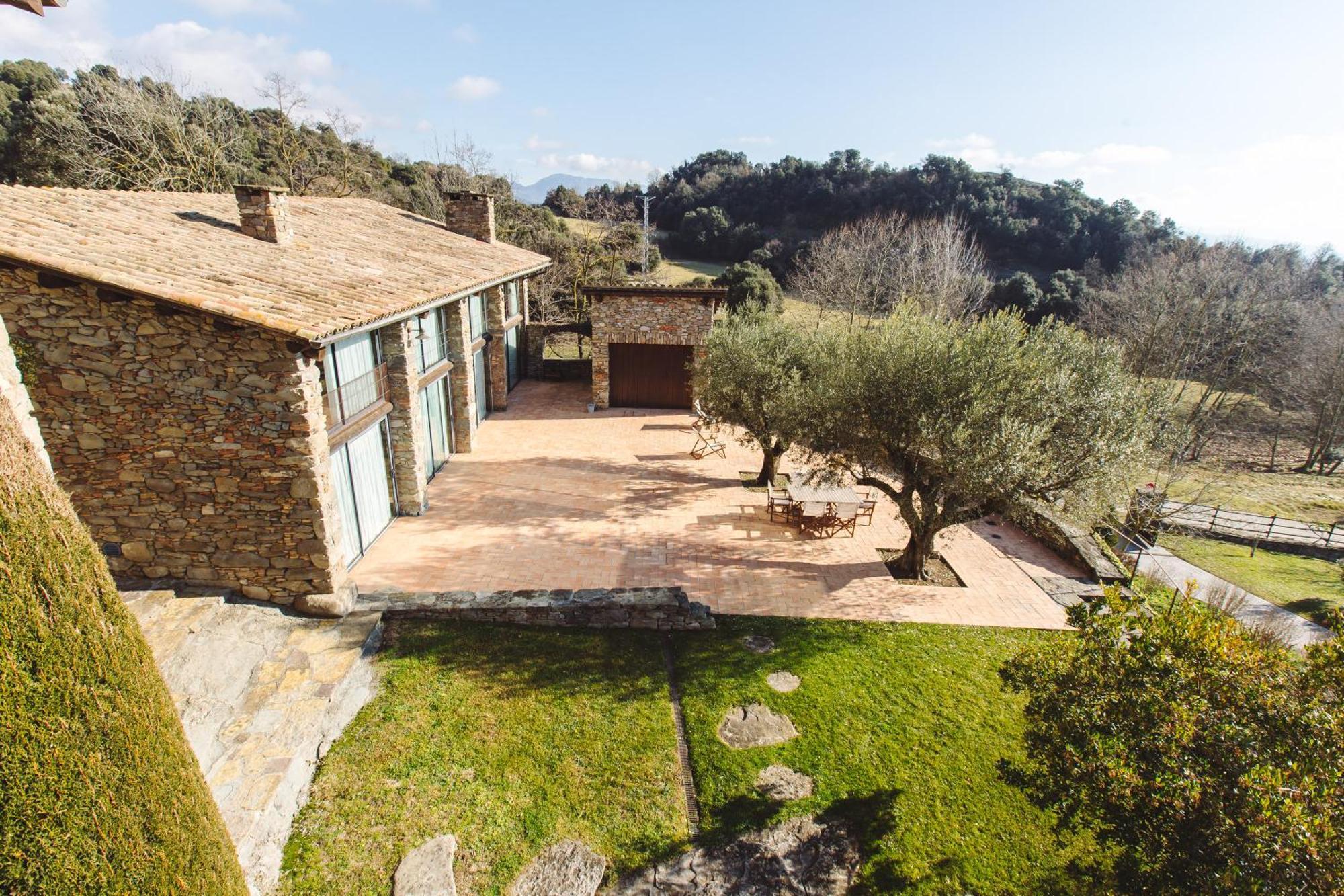 Mas Redortra Excepcional Masia Del Sxv Con Vistas Al Montseny San Pedro de Torelló 외부 사진